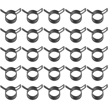 10Pcs 5-16mm Spring Clips Fuel Oil Water Hose Clip... – Grandado - View #3