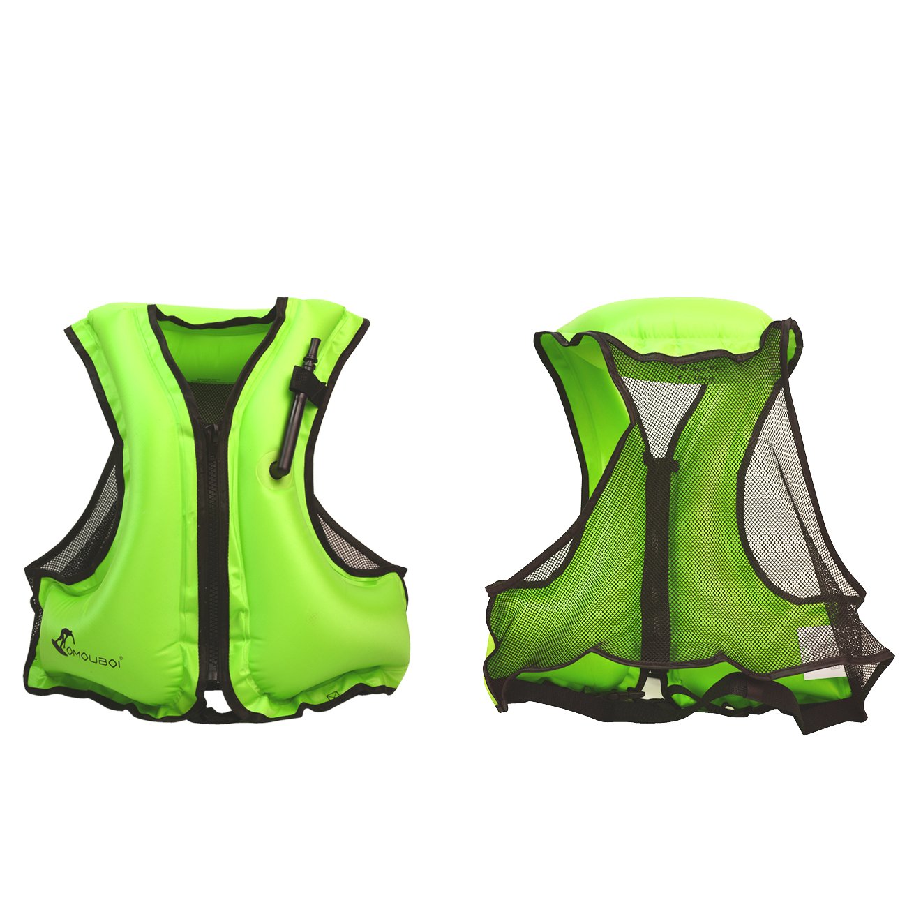 B07fl6ttht ライフ シュノーケリング用 シュノーケルベスト Omouboi インフレータブル 水泳ベスト ライフジャケットフローティングベスト 一番の贈り物