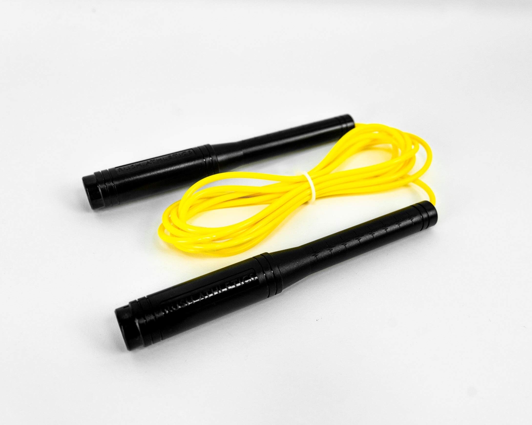 RUSH ATHLETICSICON Freestyle Rope - Best for Releases, Tricks, Cardio Fitness Training, Beaded & PVC Adjustable 10ft Jump Rope Sold BY RUSH ATHLETICS