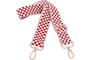 ROYGBCP Adjustable Handbag Strap Wide Purse Strap Replacement Shoulder Crossbody Bag Strap