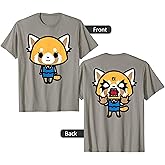 Aggretsuko Sweet Front and Rage Back Tee Shirt T-Shirt