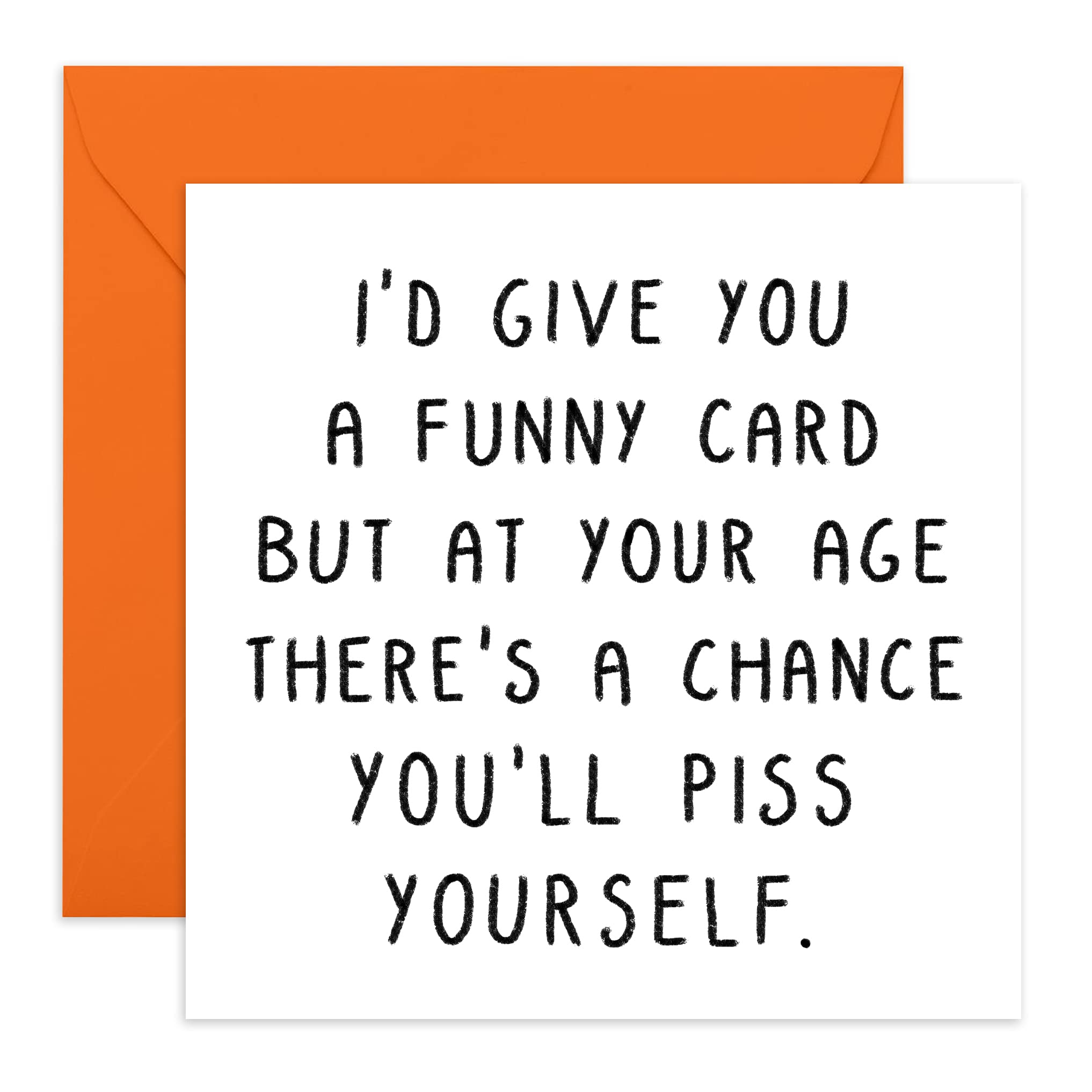 Central 23 - Funny Birthday Card - Rude Birthday Card For Mum Sister Wife Grandma - Witty Humour - 50th 60th 70th - Mothers Day Card For Mum - Offensive Joke Card For Dad - Comes With Stickers
