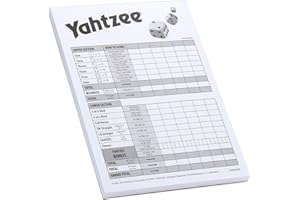 YAHTZEE Score Pad