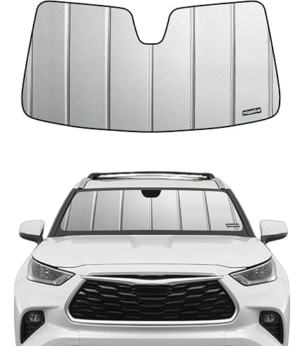WeatherTech Sunshade For 2020-2022 Toyota Highlander - Custom Fit Windshield Sun Protector, Dual-Sided For Summer & Winter - View #2