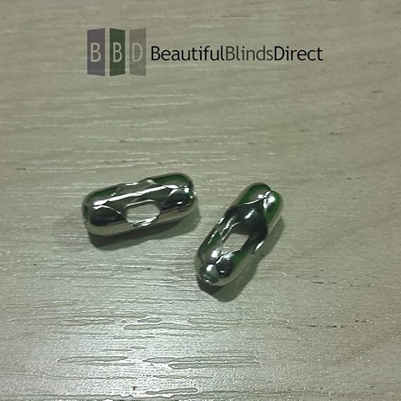 Pack of 8 x Metal Roller Blind Beaded Chain Connector Amazon.co.uk