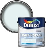 Dulux Light and Space Matt Emulsion Paint First Frost 2.5L Walls Ceilings