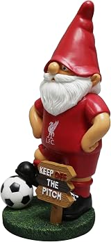 FOCO Liverpool FC Keep Off The Pitch Gnome Officially Licensed view 2