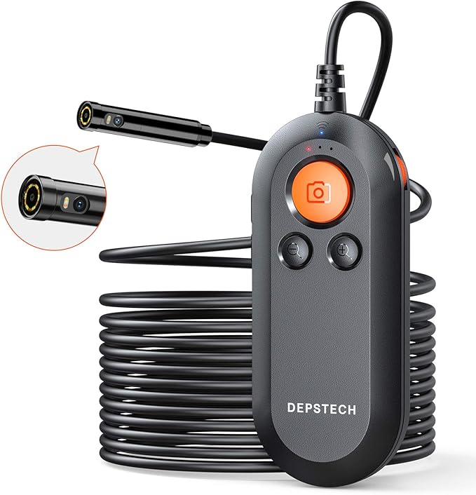 DualLens Endoscope,DEPSTECH Wireless Borescope, HD