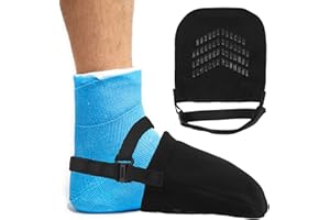 iGuerburn Cast Sock Cover for Foot, Non-Slip Cast Toe Cover Keep Toe Clean & Warm, Foot Surgery Recovery Supplies Cast Cover 
