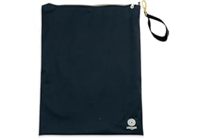 Large Waterproof Wet Clothes Bag Antimicrobial Anti Odor Control for Dirty Sweaty Gym Laundry & Travel Swimsuit, Towel 17 X 2