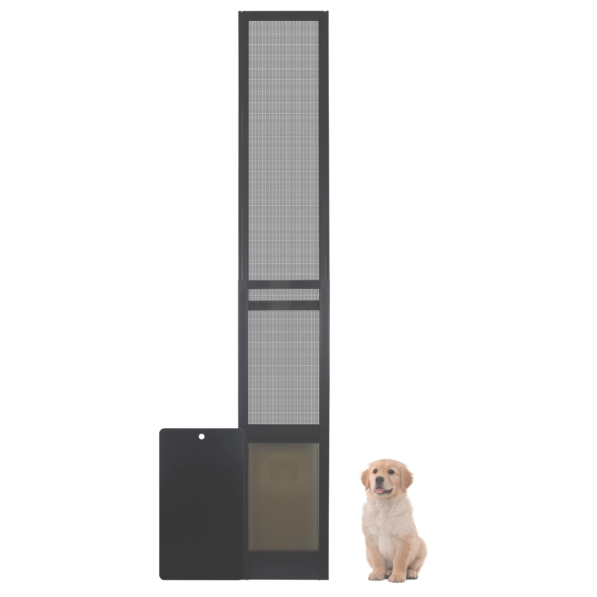 HANIML Medium Dog Door For Sliding Glass Doors Doggie Door Insert For haniml-medium-dog-door-for-sliding-glass-doors-doggie-door-insert-for