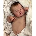 Zero Pam 20 Inch Reborn Baby Dolls Silicone Full Body Lifelike Baby Doll Girl Anatomically Correct Newborn Babies Waterproof Silicone Dolls That Look Real Posable Cute Doll for Kids
