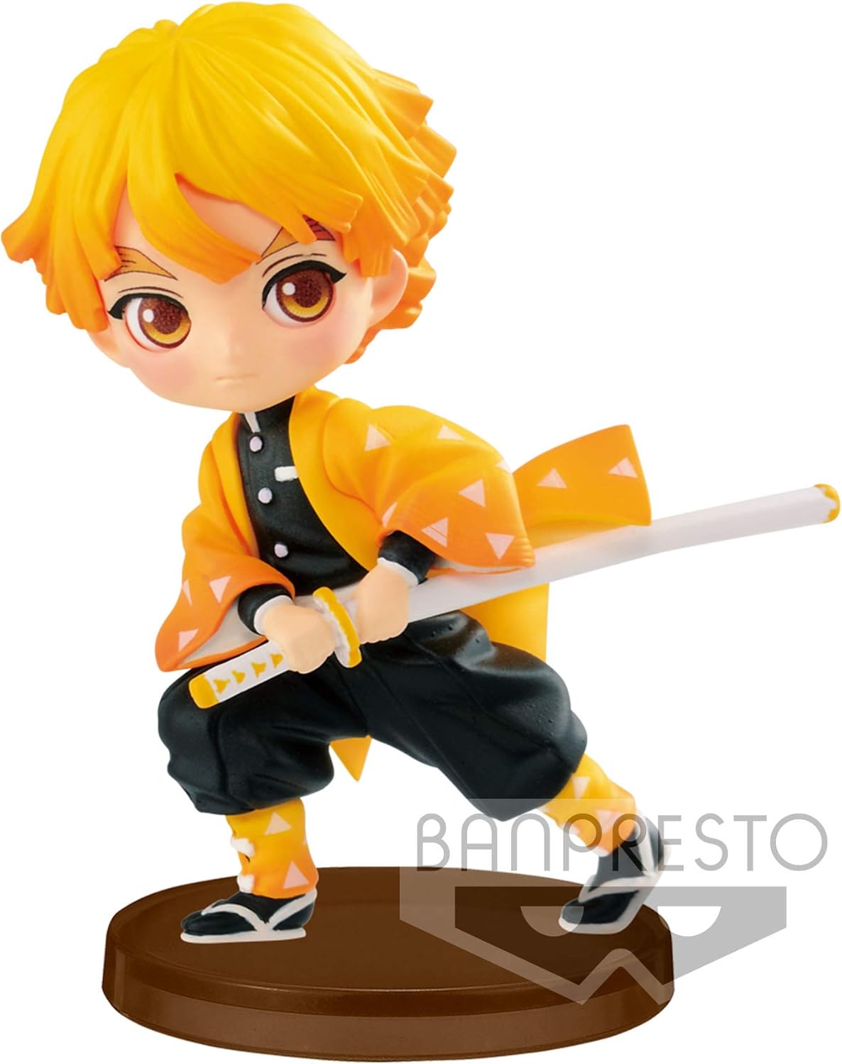 Amazon Com Banpresto Kimetsu No Yaiba Q Posket Petit Vol 1 C Zenitsu Agatsuma Multiple Colors Toys Games