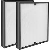 2pcs H13 Hepa Filter Replacement Compatible With Vevor Air Scrubber ZHP2301-550/ BlueDri Air Shield 550 Scrubber Air Purifier, Protective Hepa Filters