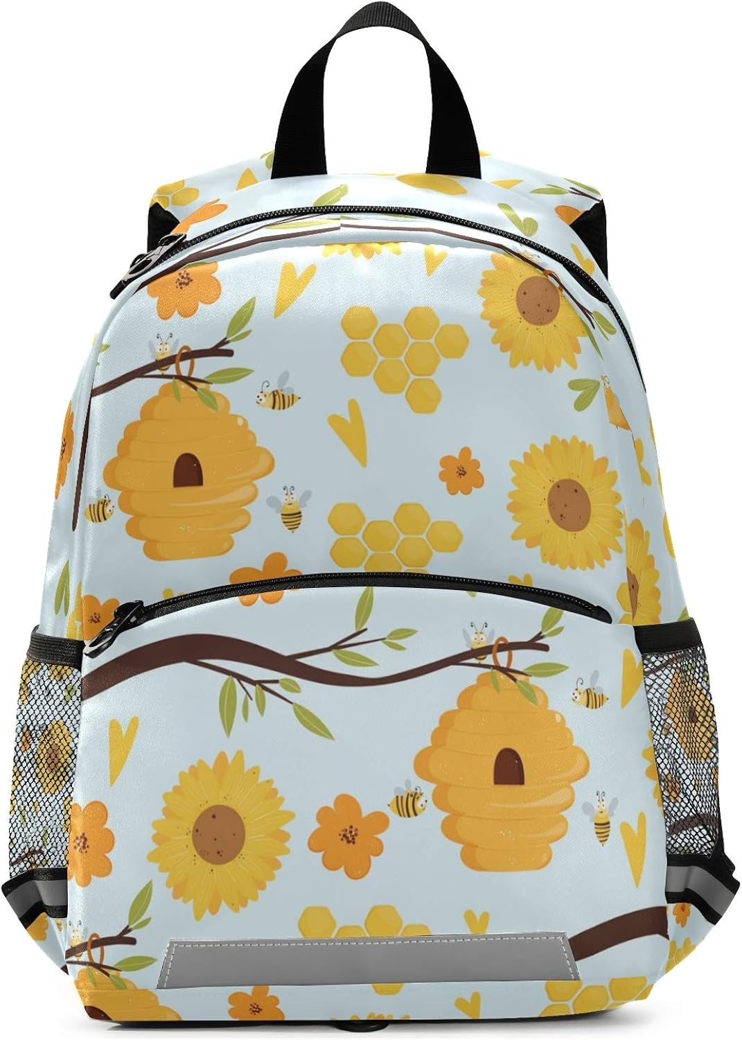 Honey Bee Backpack for School Travel Bakcpacks Shoulder
