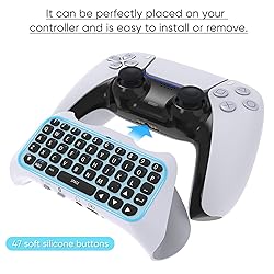 Wireless Controller Keyboard for PS5/PS5