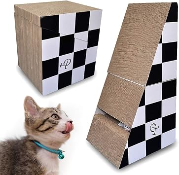 Amazon Petique 米ブランド 爪とぎ 内蔵 三角スタイル Ramp 猫 つめとぎ ねこ おもちゃ 爪とぎ 付き 隠れ家 キャットハウス キャットタワー ミニ 猫のおもちゃ 猫おもちゃ ダンボール 猫の爪とぎ 猫爪とぎ ねこ 猫 ベッド タワー 爪とぎハウス Rc Bimmer 爪とぎ 通販