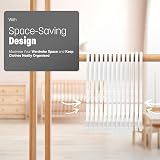 KEPLIN 36 Pack Children's Hangers Non-Slip Plastic Space Saving White view 3
