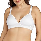 Bali Women's Comfort Revolution Wireless Bra, Soft Touch Convertible T-Shirt Bra, Full Coverage