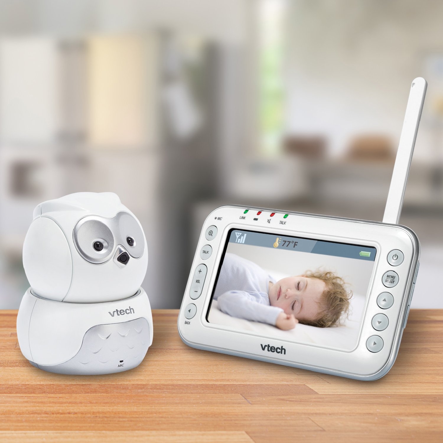 vtech owl baby monitor vm344