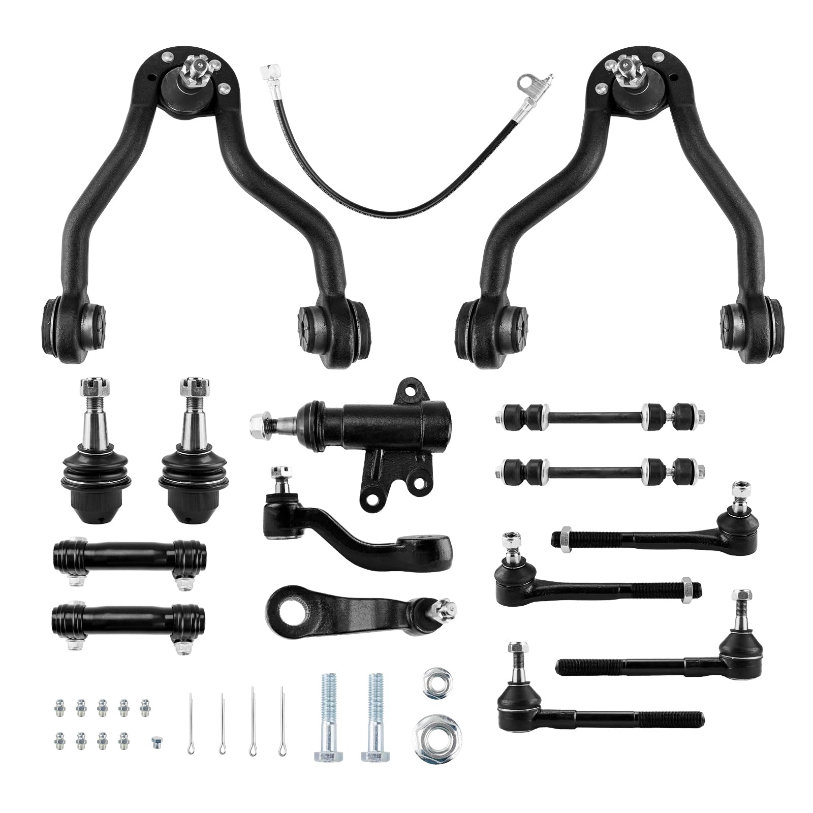 KAC Front Upper Lower Control Arm w/Ball Joint