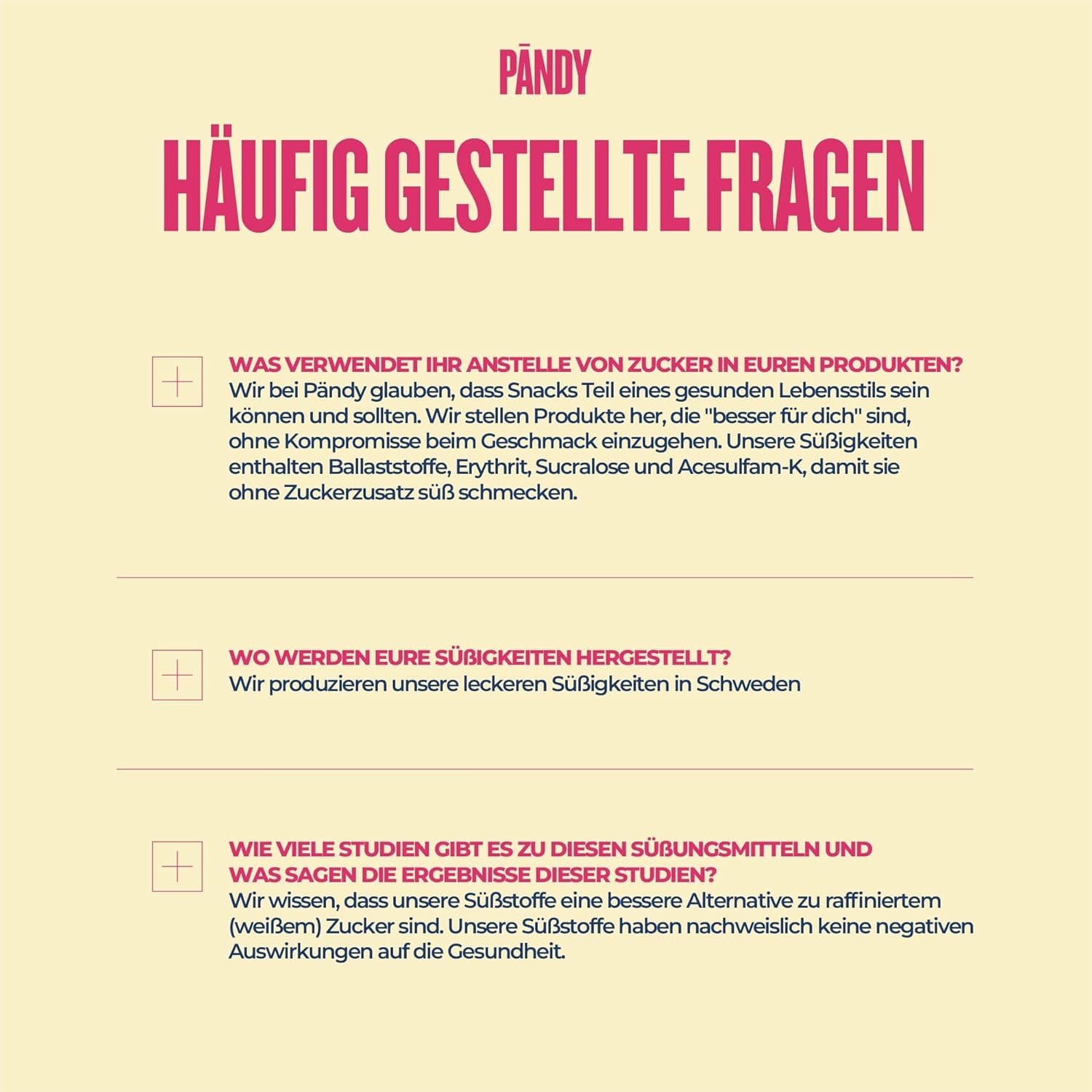 Pändy zuckerfreie Gummibärchen mit 100% Geschmack - 8x 50g Probierpaket - zuckerfreie Süssigkeiten (<1g Zucker) - glutenfreie Süßigkeiten ohne Zucker - kalorienarme, low carb, gesunde Snacks 8