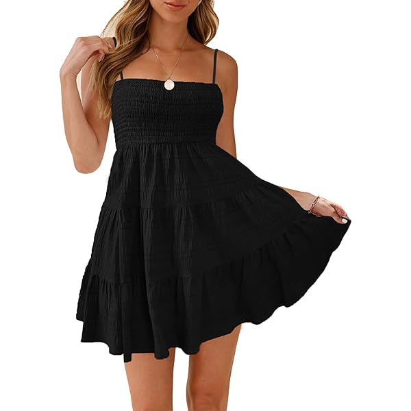 princess polly baby blue dress Vermont Views Babydoll Dress In Black – Impressions Online Boutique main image 1