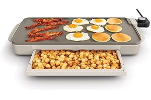 Bella 10 x 20 in Ceramic Griddle