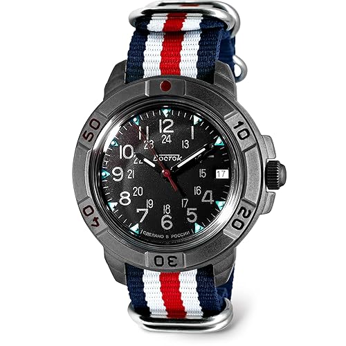 VOSTOK Men’s Komandirskie Classic Commander Russian Mechanical