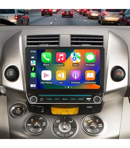 9" Wireless CarPlay & Android Auto Stereo For Toyota Prius C 2012-2014 | 4G+64G Android 13, Backup Camera - View #3