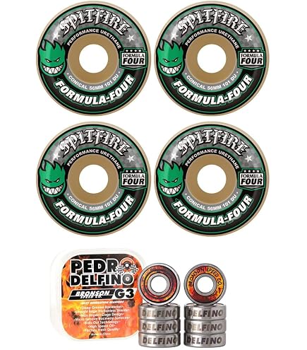Amazon.com : TGM Skateboards Spitfire Skateboard Wheels 52mm 101A