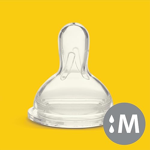 Medela Medium Flow Spare Nipples with Wide Base, Pack