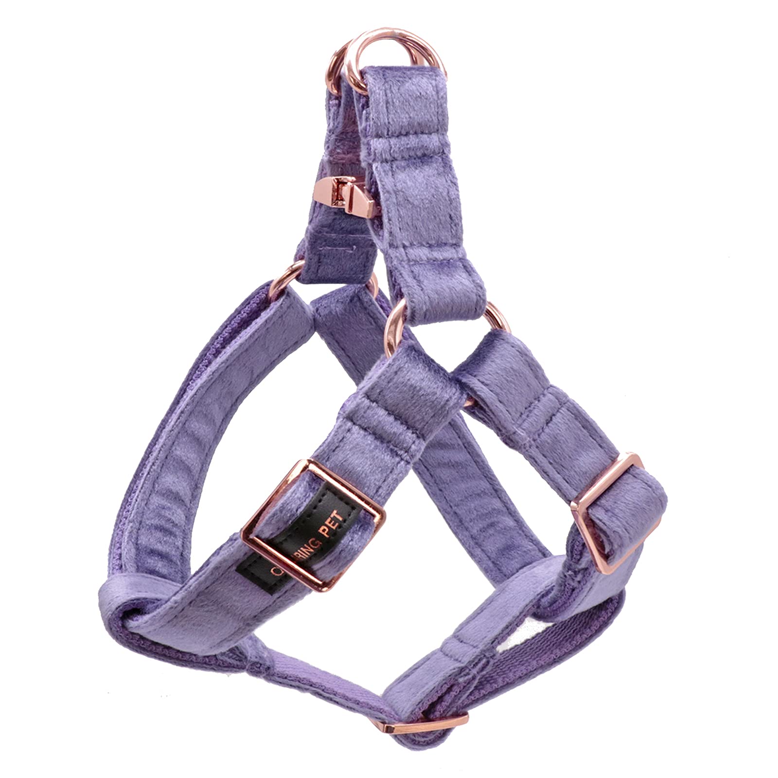 ARING PET Dog Halter Harness, Velvet Dog Harness, Adjustable No Pull Halter Harness for Small Medium Large Dogs.