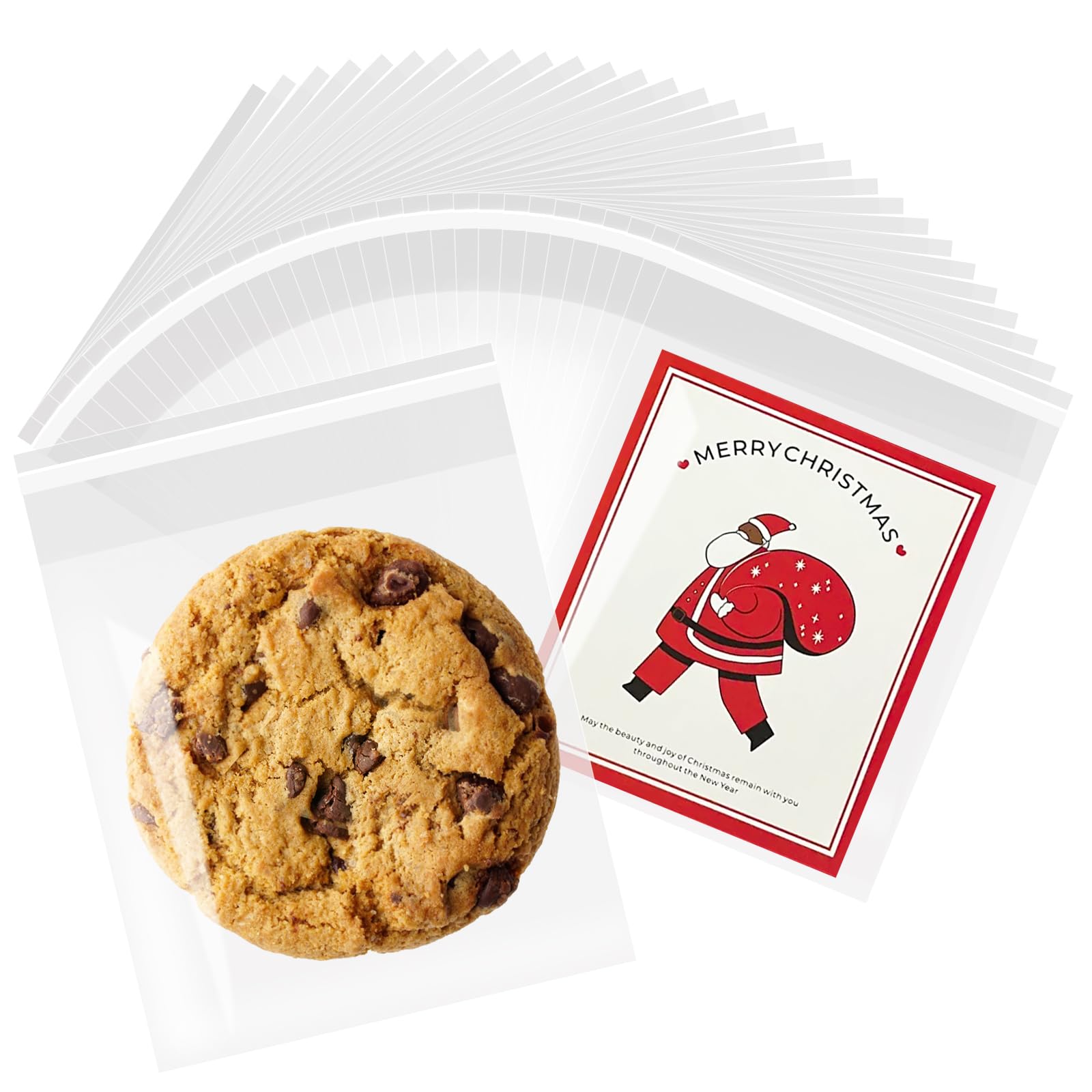 Photo 1 of LEOSINDA 200 PCS Cellophane Bags,3.5 X 3.5 Inch Self Sealing Clear Cellophane Treat Bags for Gift Wrapping,Packaging Candies,Dessert,Bakery, Cookies, Chocolate,Party Favors