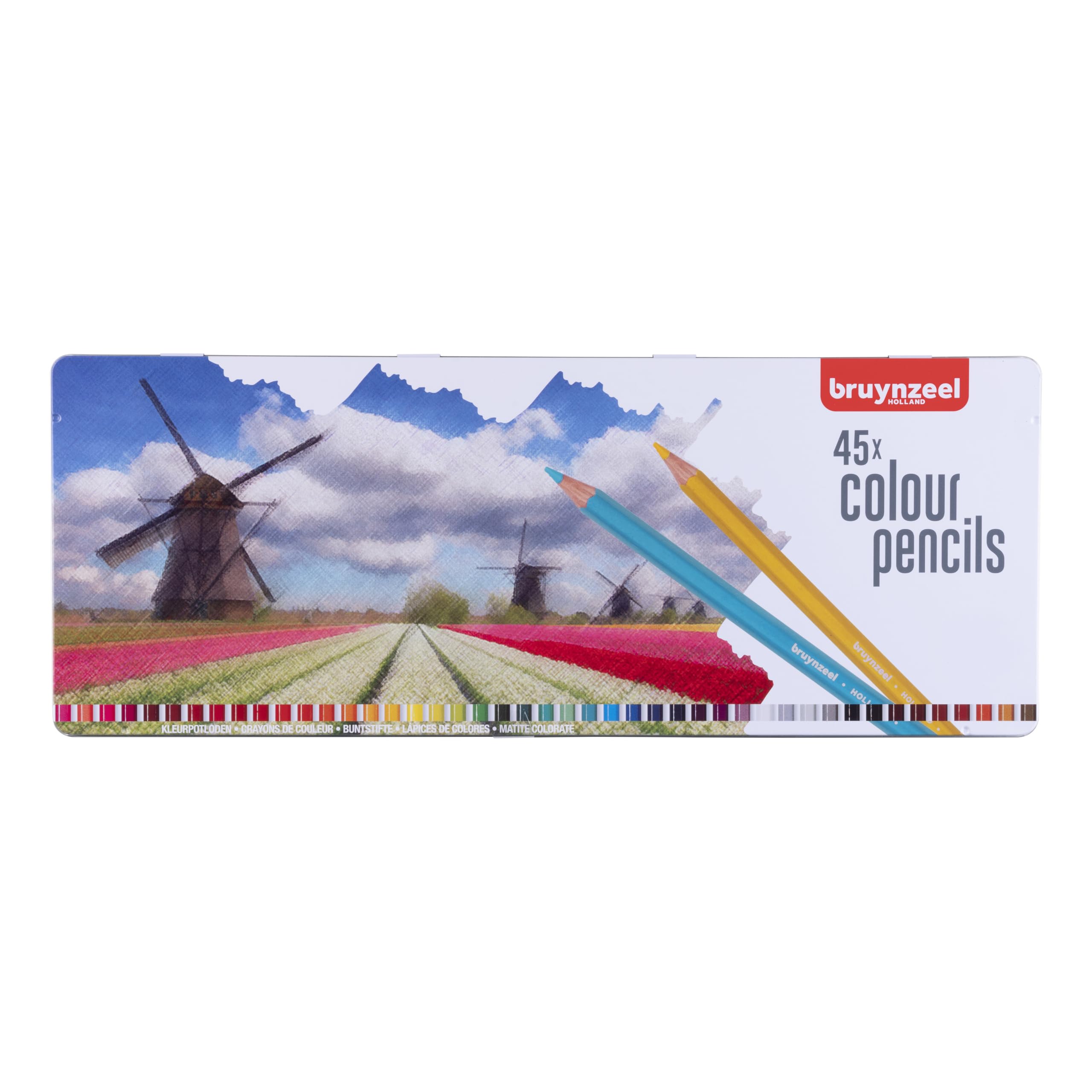 bruynzeel - bruynzeel Crayon de couleur Niederlande, â€štui en mâ€štal de 45