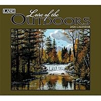 Lang Companies, Lure of the Outdoors 2026 Wall Calendar by Bill Saunders, 13.4'' X 12'', 12-Month Calendar with Stapled Bindi