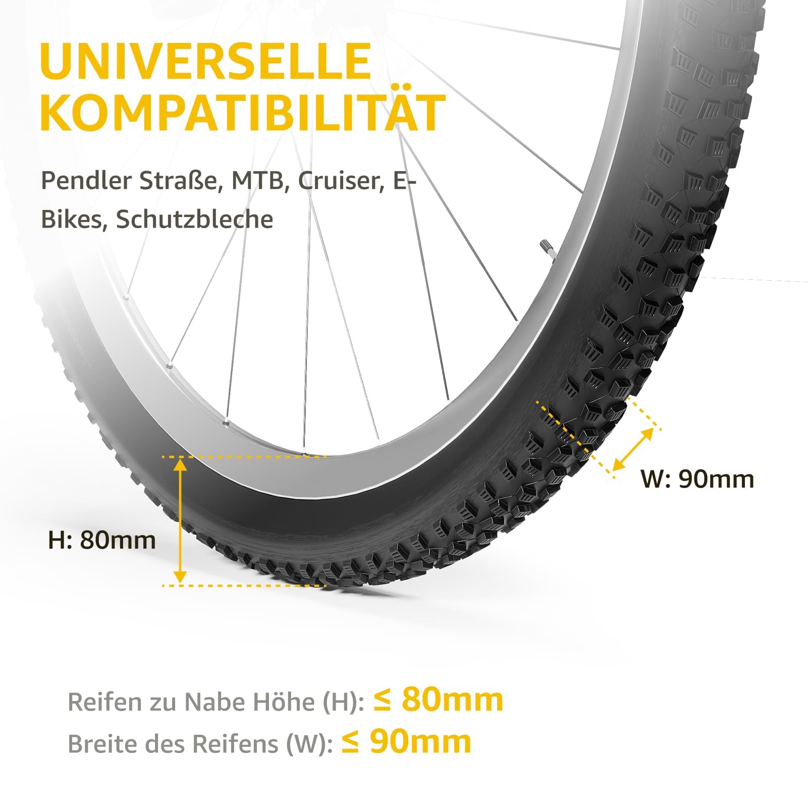 monTEK Schwenkbare Fahrrad Wandhalterung, Fahrradständer für die Garage, Fahrradhalterung Wand, platzsparender Wandfahrradständer, Vertikaler Fahrradständer, Hält bis zu 30 kg, Schwarz 5