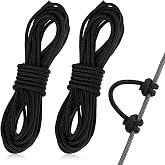 Archery D Loop Rope, 10 Feet D Loop Rope Buckle Bow D-Loop String Release Material Loopes Buckle Ring for Compound Bowstring Tear and Durable Loopes Ropes Strings Compound Bow Strings Archery