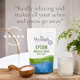 Westlab Reviving Epsom Salt 2kg Reusable Pouch Magnesium Sulfate view 4
