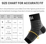 AVIDDA 2 Pack Ankle Support Brace Men Women XL Black view 2