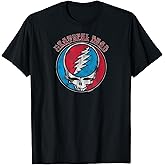 Grateful Dead Distressed Groovy Steal Your Face Vintage Band T-Shirt