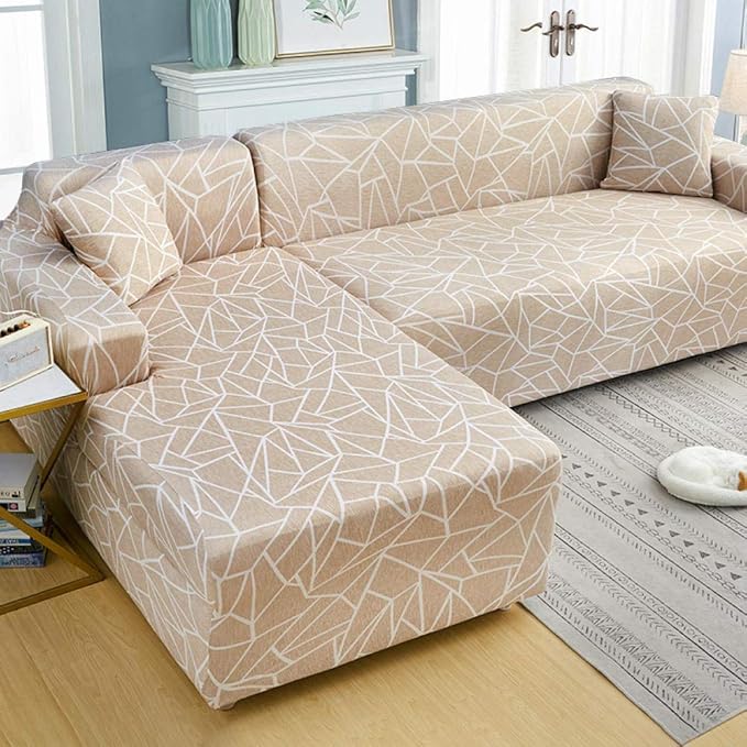 HI SBM Funda de sofá Universal Ajustada, Funda de sofá, elástico