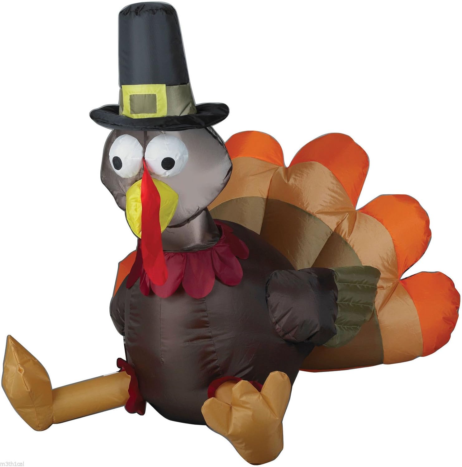 Turkey Blow Up Lighted Yard Lawn Decor Home Family Outside
