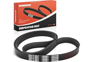 A-Premium Engine Serpentine Drive Belt Compatible with Toyota & Lexus Cars - Camry, RAV4, Highlander, Sienna, Avalon, Venza, 