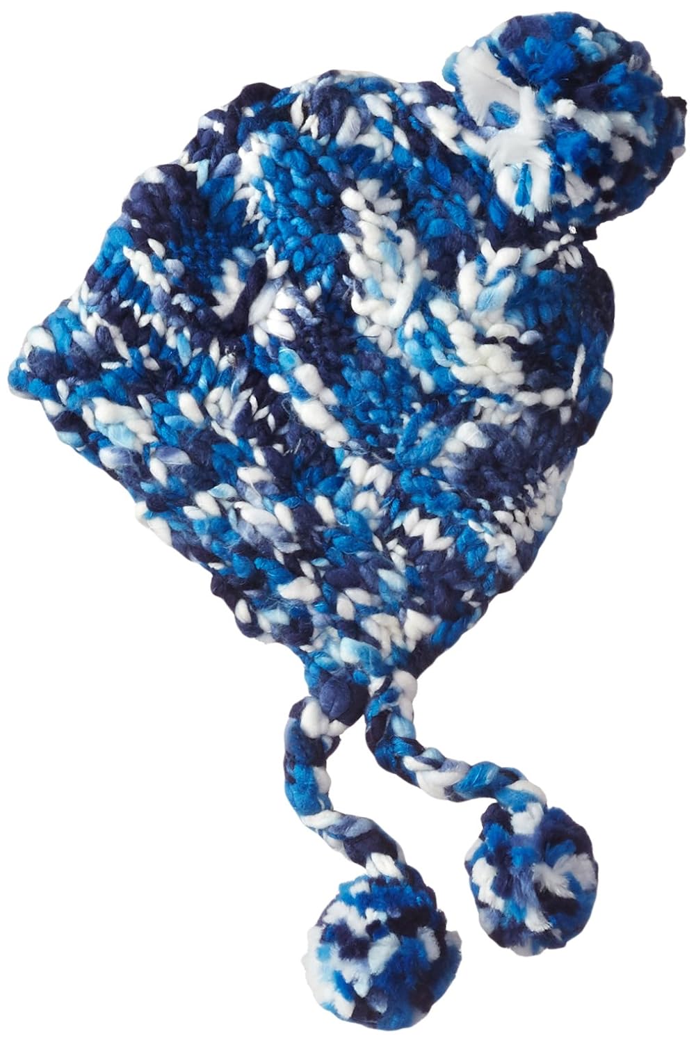 Burton Girls Nana Earflap Beanie Heron Blue One Size