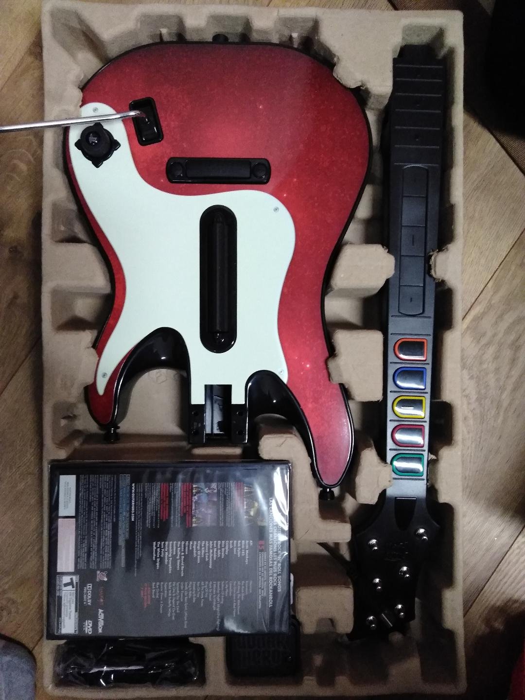 PS2 Guitar Hero 5 Guitar Bundle