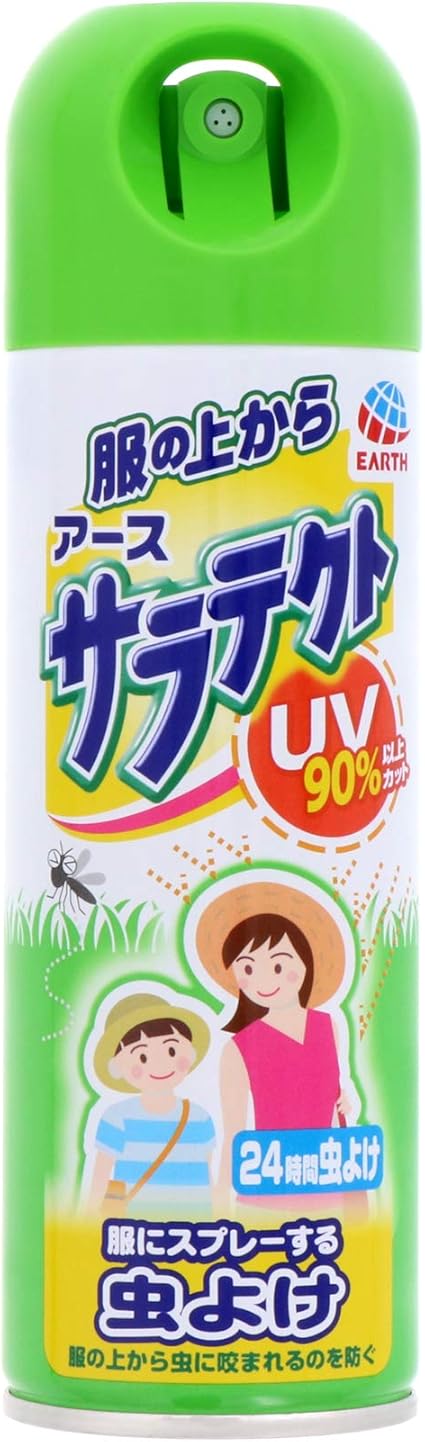 Amazon 服の上からサラテクト 虫よけスプレー 0ml サラテクト 虫除け 忌避用品
