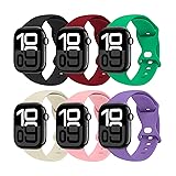 THWALK 6 Pack Bands Compatible with Apple Watch