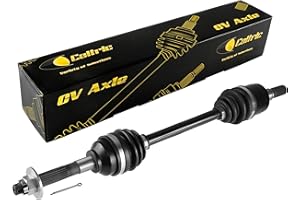 Caltric Front Right Left Complete Cv Joint Axle Compatible With Kubota K7561-15300 K7561-15310