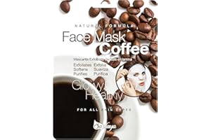 Saplaya Face Masks 6 Pack Scented Facemask Sheets Skin Care Mask Single Scent K-Beauty Natural Formula